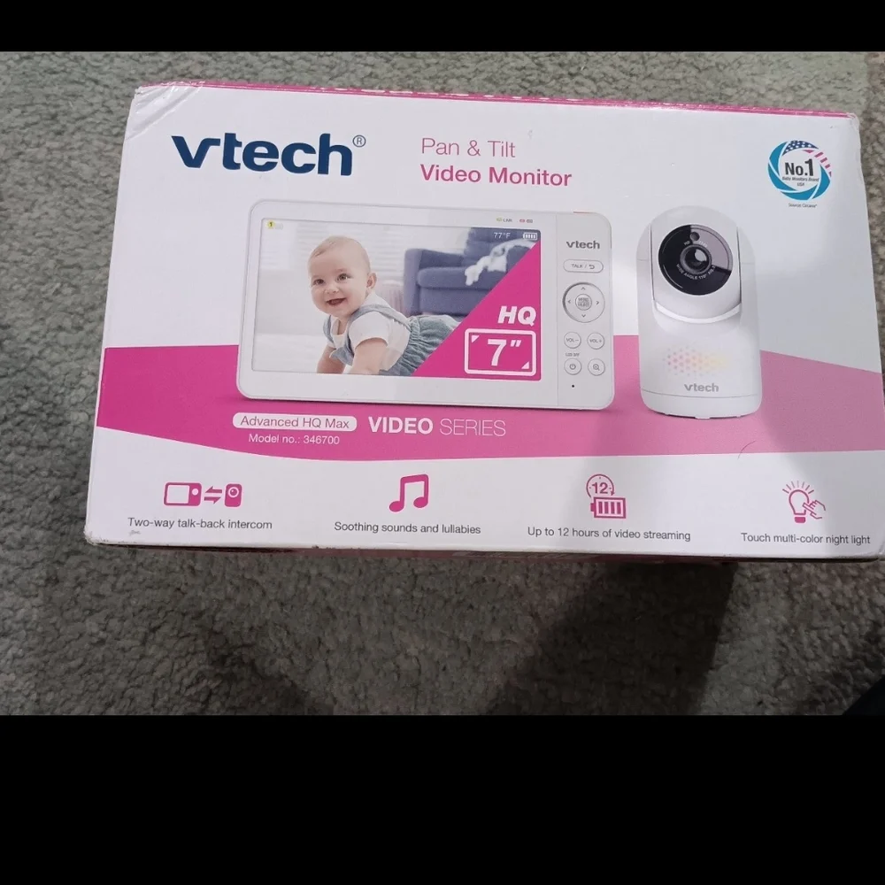 VTech Pink and White Video Monitor
